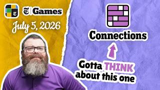 Tough start | NYT Connections July 5, 2026