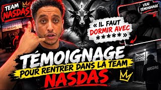 Comment Intégrer La Team Nasdas ? Témoignage Cash