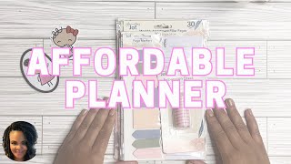 This Is An Affordable Planner | #plannercommunity #discboundplanner #dollartree #affordable