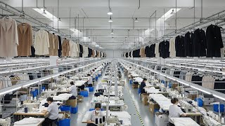 Inside the World’s Largest Clothing Factory | From Fabric to Fashion (Full Process)