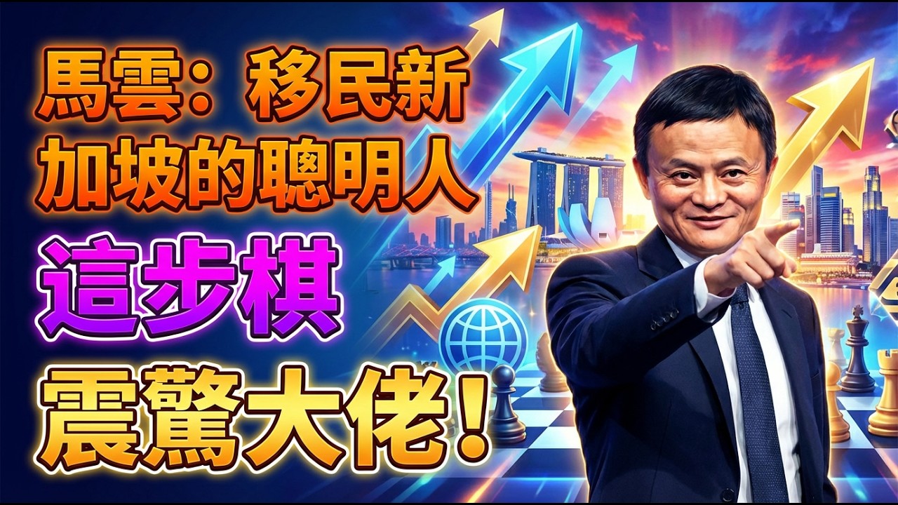 那些悄然移民新加坡的聰明人，做對了這件讓所有大佬震驚的事 馬雲：後生可畏 #移民新加坡 #聰明人 #馬雲
