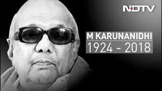DMK Patriarch M Karunanidhi, 5-Time Tamil Nadu Chief Minister, Dies At 94