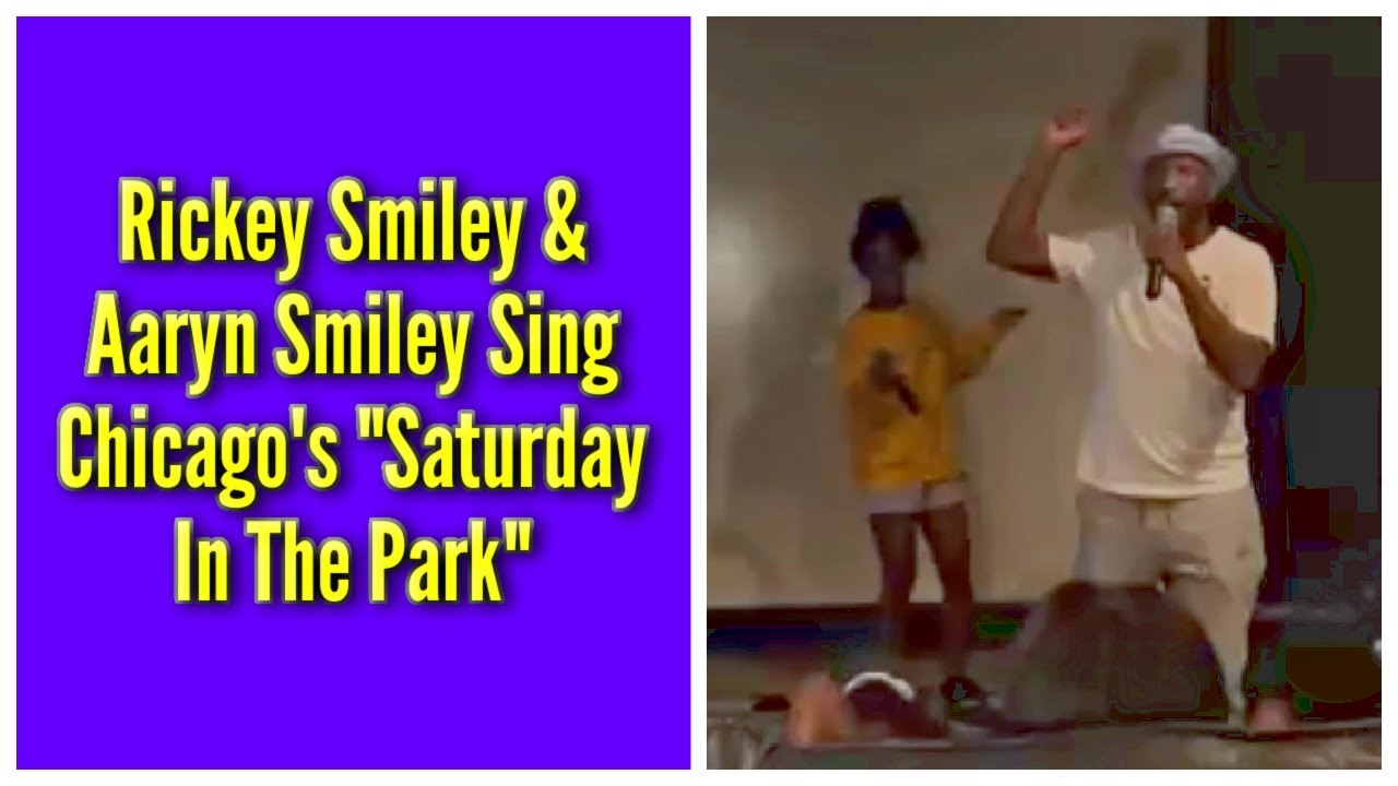 Me & My Daughter Sing Chicago’s “Saturday In The Park” | Rickey Smiley Karaoke Night At Home