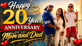 Happy 20yr Marriage Anniversary To Mom And Dad❤️🥰