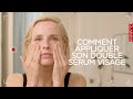 Comment appliquer son double serum  clarins