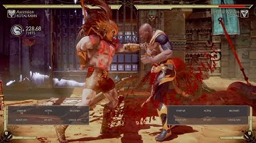 MK11 - Kotal Kahn - Options After F3 on Hit