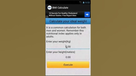 BMI Calculator - IMC