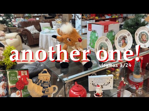 A Charity Shop & Home Bargains Trip! (a few things were bought!) Vlogmas Day 3