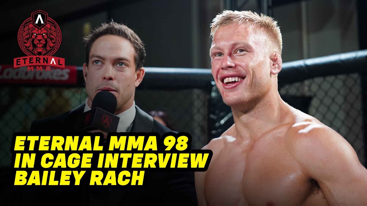 Eternal MMA 98: Bailey Rach: In Cage Interview - YouTube