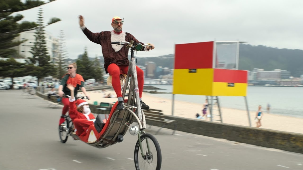 Secret Santa Riding Secret Santa Ride! - YouTube