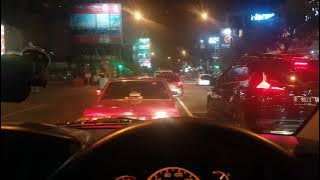 story wa nyetir mobil malam hari || night road purwokerto || story galau