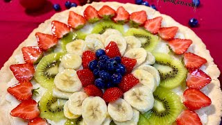 تارت الفواكه، بطريقة كتير كتير بسيطة وسهلة ومضمونة،. Fruit tart