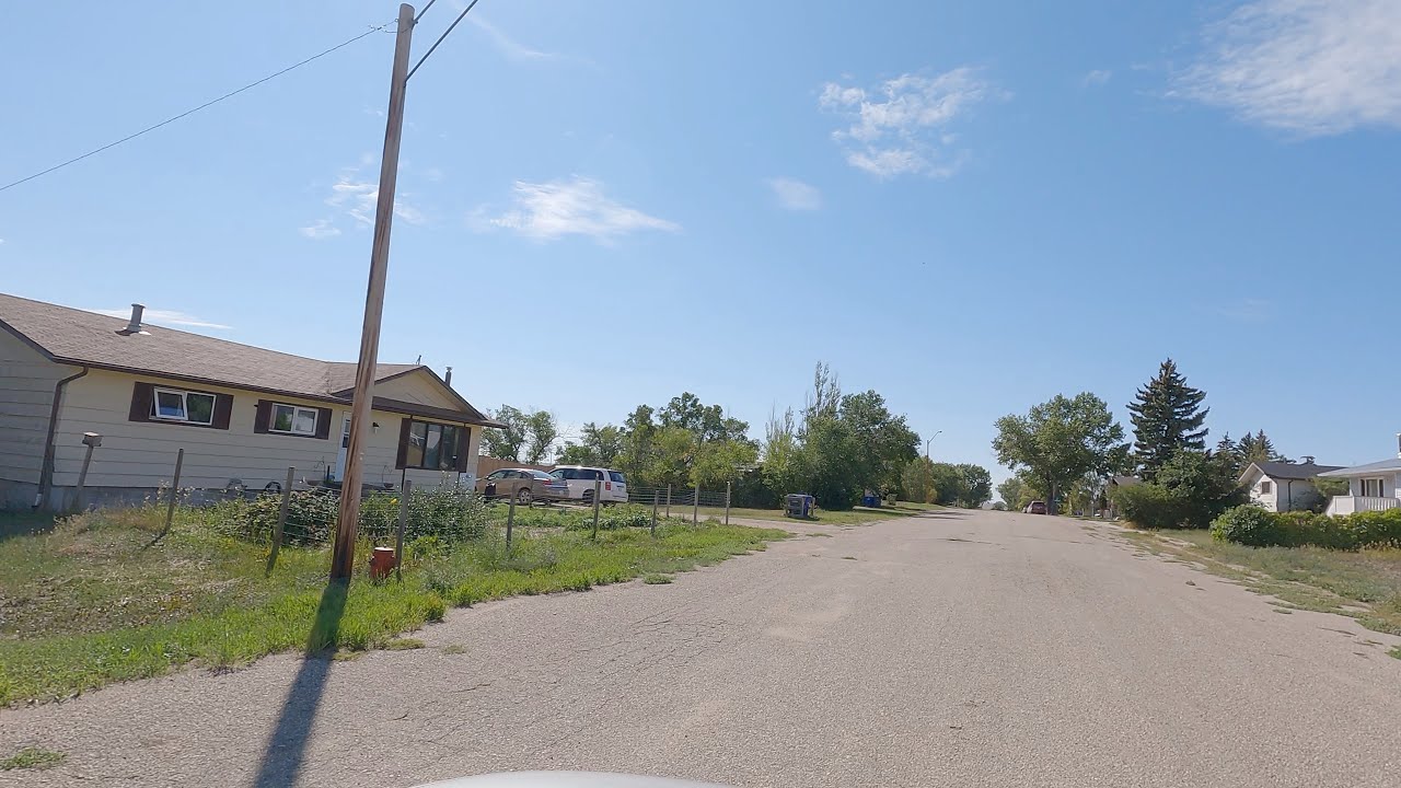 Alsask Saskatchewan Canada Special Service Area. A Remote Community. YouTube