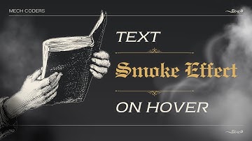 I DISCOVERED the Secret to FREE Text Smoke Effects with HTML, CSS, and JS!