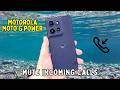 How to mute ringtone, mute incoming calls Motorola Moto G Power