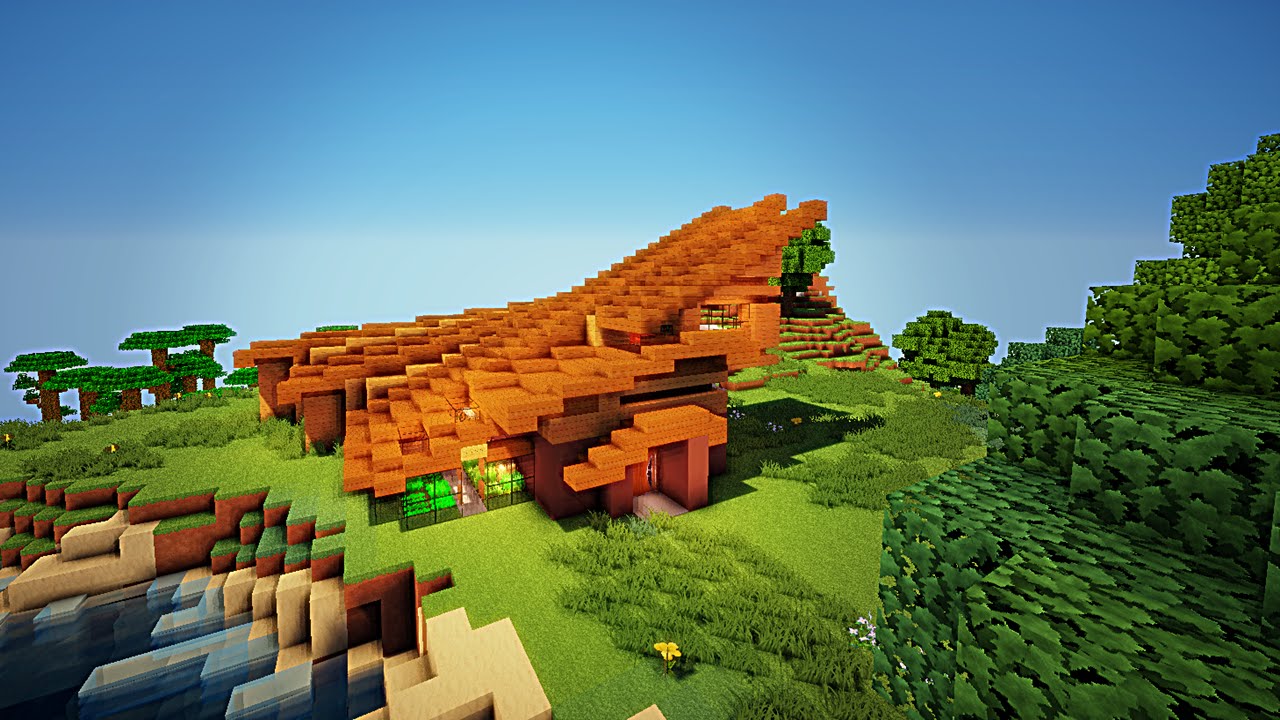 Minecraft Maison Cabane De Vacance Par Tech Zero Youtube
