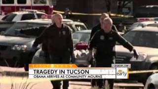 Obama in Tucson as Community Mourns