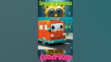 🧽 SpongeBob AI Madness:The Quadrilogy Short (Part 7) #spongebob #glitchcore #aianimation #spongebob