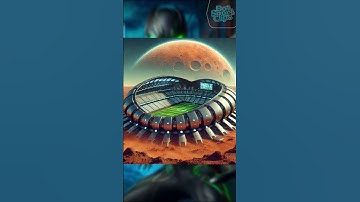 I told AI to Build a stadium on mars........ #ai