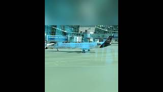 Lufthansa Cityline CRJ -900LR Arriving at Brussels Airport #shorts