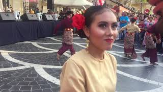 Tari bedana lampung di acara indonesian cultural festival Azerbaijan 2018