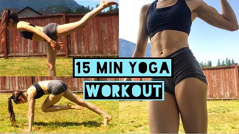 15 min YOGA WORKOUT | Strengthen & Tone | Healing ...