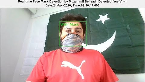 Real-time Face Mask Detection using Deep Learning