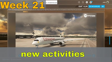 🛫 New activities in MSFS2020 Marketplace|Weekly Update|Master Your Flight Skills!|Week 21✈️