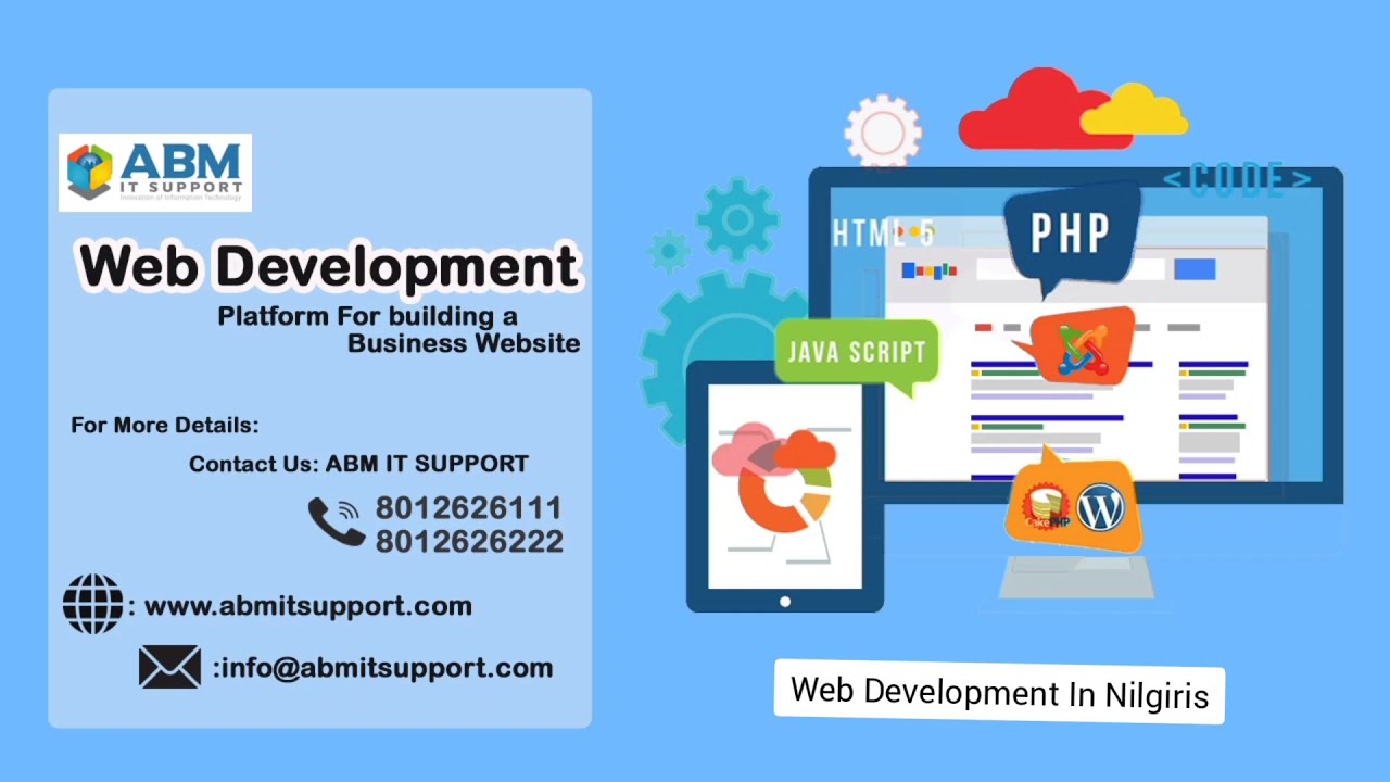 Web Development Company In Nilgiris | Website Development Company In Nilgiris  | ABM IT SUPPORT