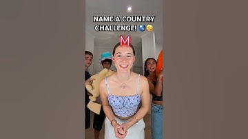 NAME A COUNTRY CHALLENGE! #shorts