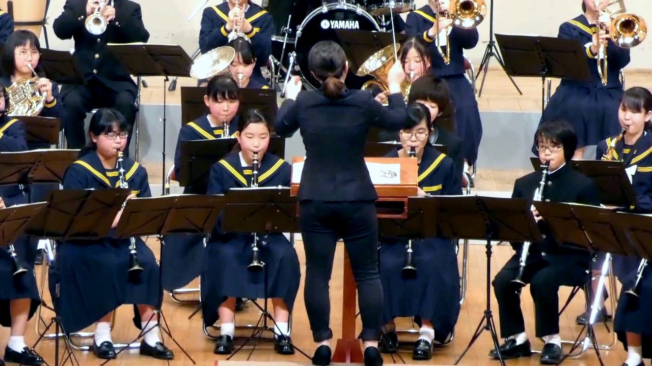浜名中学校 吹奏楽部 魔女の宅急便メドレー Youtube
