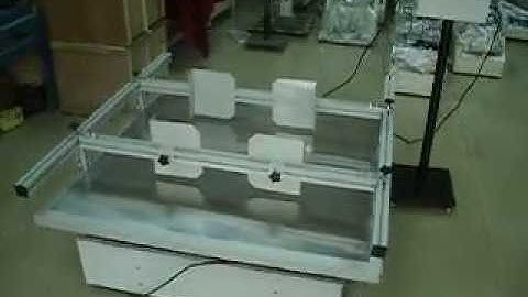 Transportation simulation vibration test machine