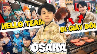 Tui Va Sammy Vo Tinh Mang Giay Doi Di Khap Osaka Hello Team Lan Dau An Bo Nhat Ban Siro Vlogs