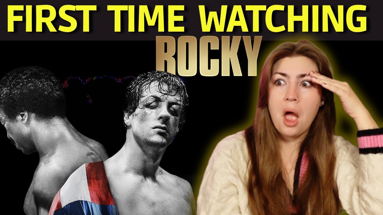 FIRST TIME WATCHING 'ROCKY' 1976 | MOVIE REACTION | I had to see the ending to understand🤯💕