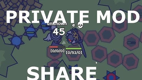 Moomoo.io New Private Mod SHOWCASE