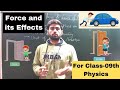 What Is Force? || Force &amp; Laws Of Motion || Class-09 Physics