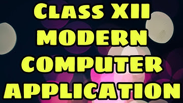 CLASS XII Computer Application /  Computer science WBCHSE CBSE ICSE Online Class