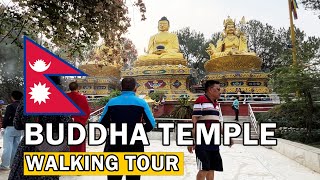 Experience Walking Tour Around Buddha Temple - NEPAL - Safest Place In the World | BUDDHA