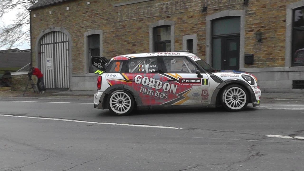 François Duval Rallye de Wallonie 2013 Mini WRC PURE SOUND