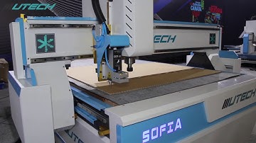 Multifunctional Oscillating Knife CNC Router Machine for Precise Cutting or Engraving