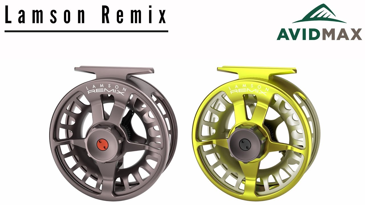 Lamson Remix Fly Fishing Reel - AvidMax