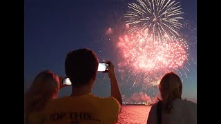 &quot;NYC Reopening&quot; Fireworks in New York Harbor on June 15, 2021