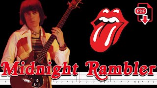 The Rolling Stones - Midnight Rambler (🔴Bass Tabs | Notation) @ChamisBass #chamisbass #basstabs