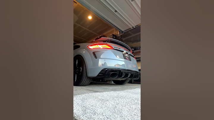 AUDI TT RS StartUp (Stock) 🏎💨 #AUDI #AUDITTRS #QUATTRO #SHORTS