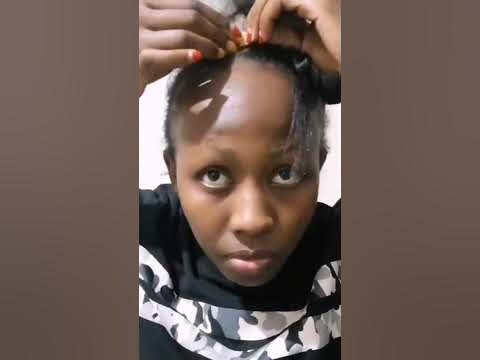 HOW TO: FEED IN CORNROW || CORNROW YOUR OWN HAIR - YouTube