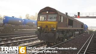 Autumn Leaves & Differential Speeds | Class 66 RHTT | The Medway Valley Line