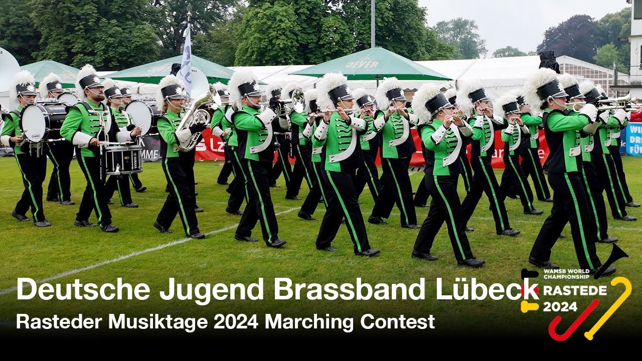 Marschwertung Deutsche Jugend Brassband Lübeck - WAMSB Marching Contest - Rasteder Musiktage 2024