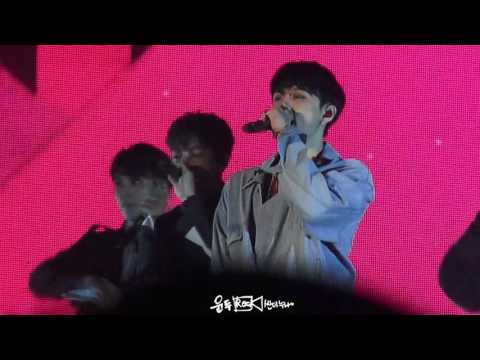 160930 비스트 윤두준중심 홍콩팬미팅 가사실수한 리본