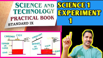 Science and Technology Practical Book Class 9/Part 1/ Experiment 1/ Mathematics Easy Way