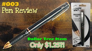 INC MAGNA TANK PEN REVIEW (Dollar Tree Item) #dollartree #stationery
